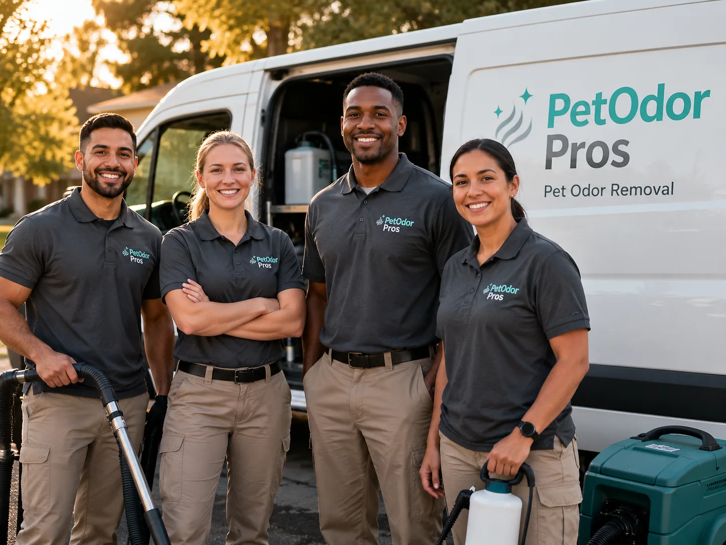 Pet Odor Removal team serving El Prado, NM